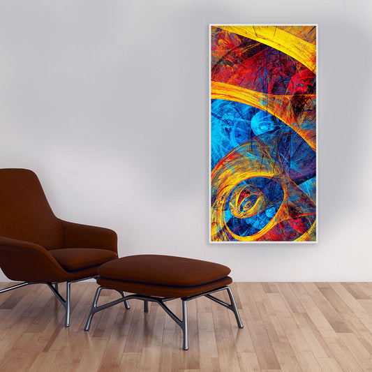 Abstract Colorful Textured Art Canvas Wall Painting