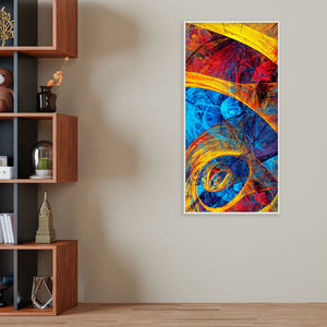 Abstract Colorful Textured Art Canvas Wall Painting