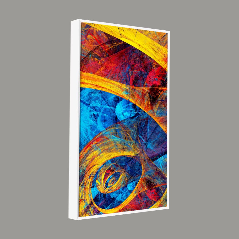 Abstract Colorful Textured Art Canvas Wall Painting