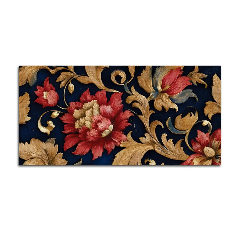 Abstract Floral Canvas Painting for Home & Office Decor