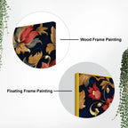 Abstract Floral Canvas Painting for Home & Office Decor