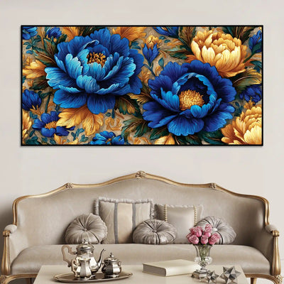 abstract-floral-canvas-wall-art-painting-for-home-styling