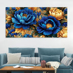 Abstract Floral Canvas Wall Art Painting for Home Styling
