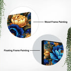 Abstract Floral Canvas Wall Art Painting for Home Styling