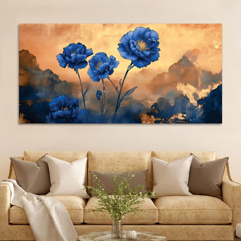Abstract Floral Wall Art Canvas Painting