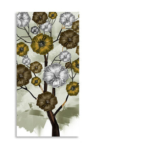 Abstract Flowers Designer Art Canvas Wall Painting