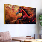 Abstract Home Décor Horse Canvas Wall Painting