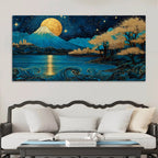 Abstract Japanese Canvas Wall Art Painting