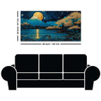 Abstract Japanese Canvas Wall Art Painting