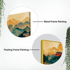Abstract Japanese Style Canvas Wall Painting