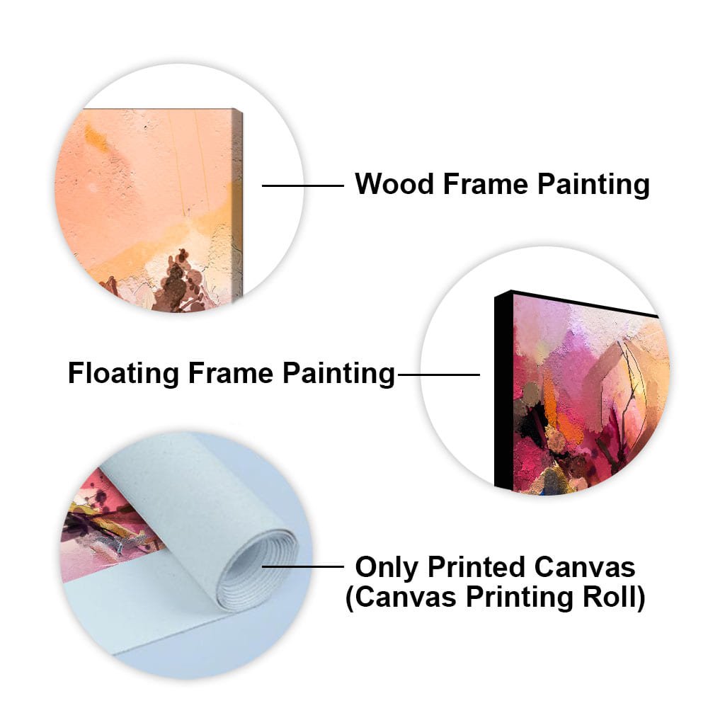 Abstract landscape Contemporary art Canvas Wall Painting