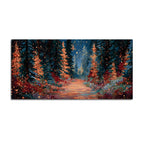 Abstract Luxury Forest Path Canvas Painting