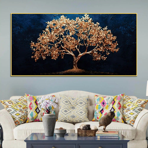 Abstract Modern Tree Canvas Painting