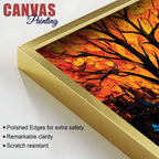 Abstract Nature Canvas Painting for Elegant Home Décor