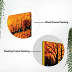 Abstract Nature Canvas Painting for Elegant Home Décor