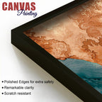 Abstract Nature Canvas Wall Art Painting for Luxury Decor