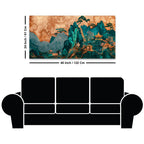 Abstract Nature Canvas Wall Art Painting for Luxury Decor