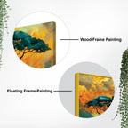 Abstract Nature Tree Canvas Painting for Living Room Decoration