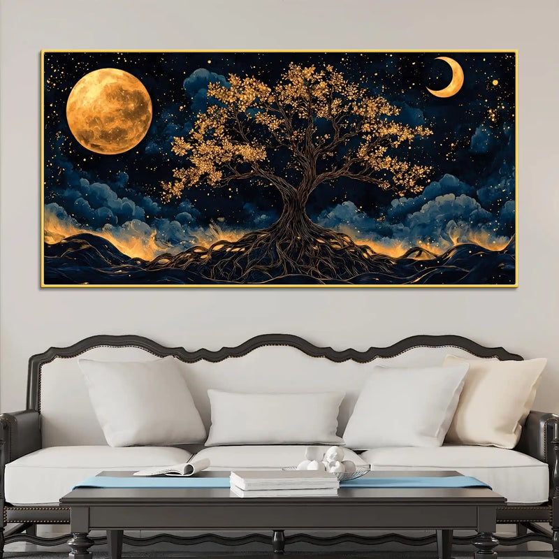 abstract-night-wall-decor-canvas-painting