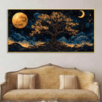 Abstract Night Wall Décor Canvas Painting