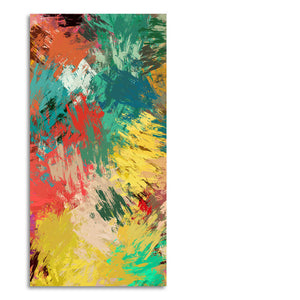 Abstract Painting of Explosion of Colors