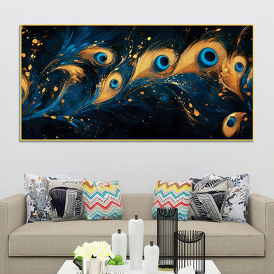 abstract-peacock-feather-canvas-wall-art-painting