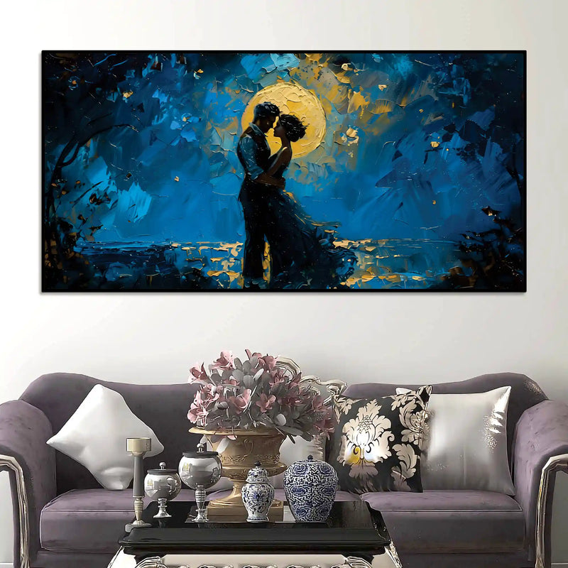 abstract-romantic-couple-canvas-wall-art-painting