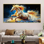 abstract-running-white-horse-canvas-wall-painting