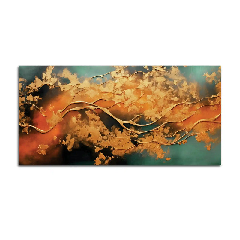 Abstract Textured Canvas Wall Painting for Home Decor