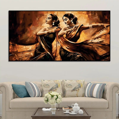 abstract-traditional-indian-dance-canvas-wall-art-painting