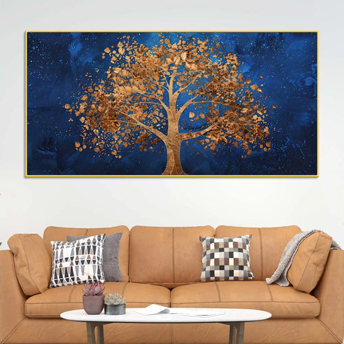Abstract Tree Nature Wall Art Canvas Painting