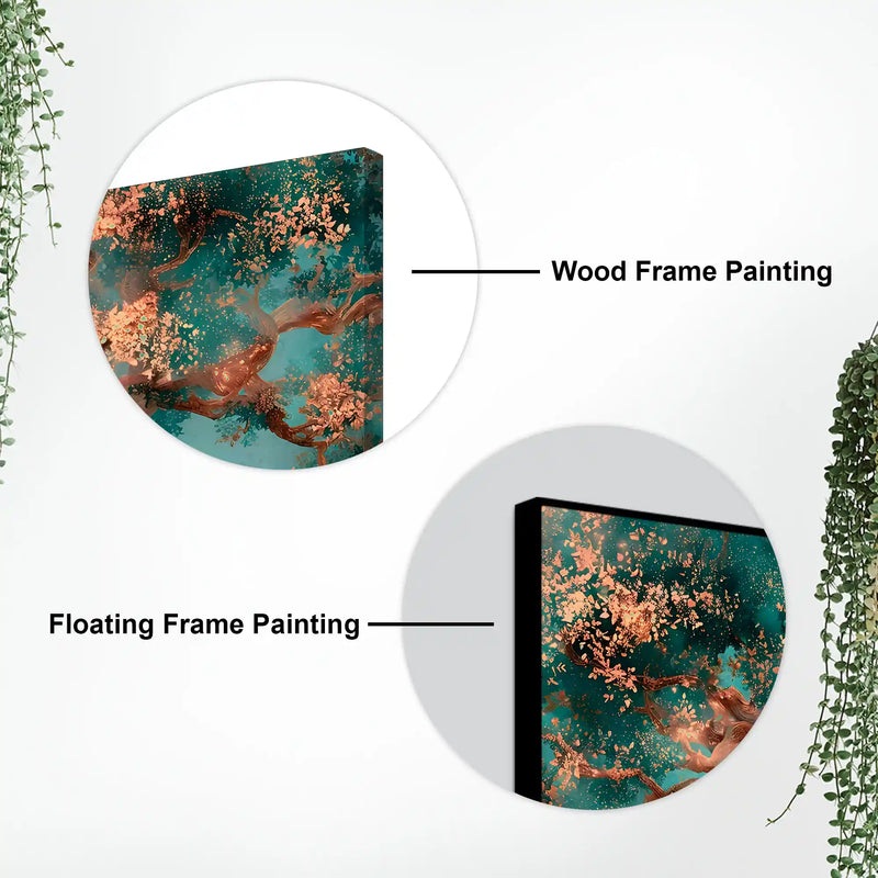 Abstract Tree of Life Wall Art Canvas Wall Painting