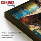Abstract Woman Face Canvas Painting for Home & Office Décor