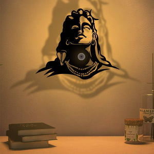 Adiyogi Lord Shiva Design Shadow Lamp