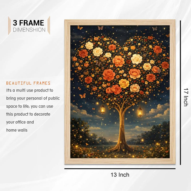 Aesthetic Floral and Nature Wall Art Frame Set of 6