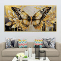 aesthetic-golden-butterfly-luxury-abstract-wall-painting