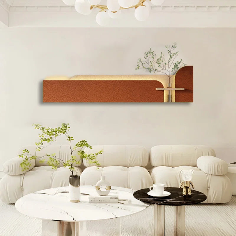 Aesthetic Wall Decoration with LED Lights for Home & Office Decor