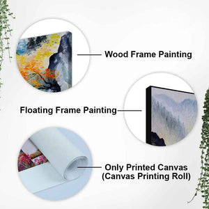 Amazing View Premium Canvas Abstract Wall Painting