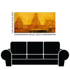 Ancient Brihadeeswara Temple of Tamilnadu Canvas Wall Painting