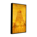 Ancient Temple of Brihadeeswara Canvas Wall Painting
