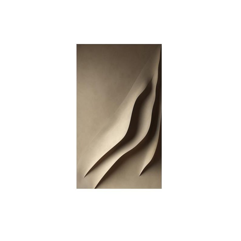 Architectural 3D Wall Art with Flowing Vertical Lines