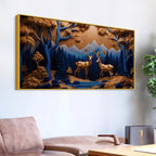 Artistic Abstract Canvas Wall Art Painting for Modern Decor