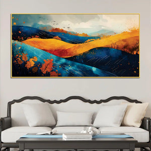 artistic-abstract-hills-canvas-wall-art-painting-for-home-decoration