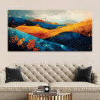 Artistic Abstract Hills Canvas Wall Art Painting for Home Decoration