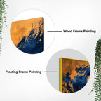 Artistic Abstract Wave Canvas Wall Painting