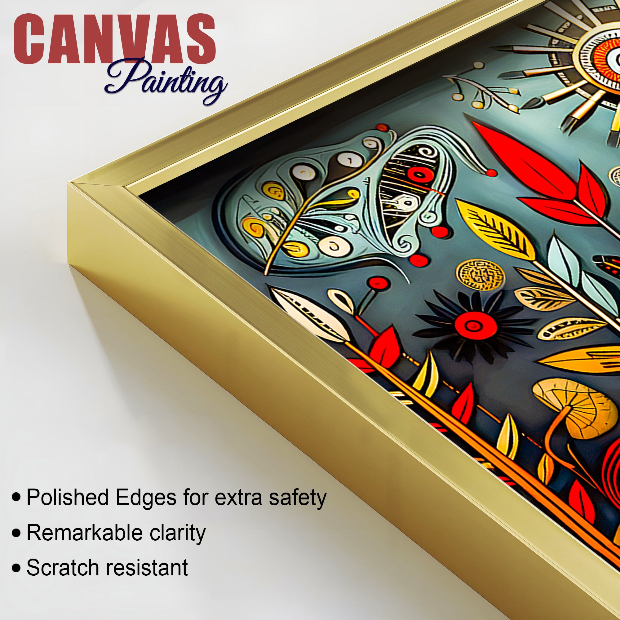 Artistic Bird Wall Painting for Home & Office