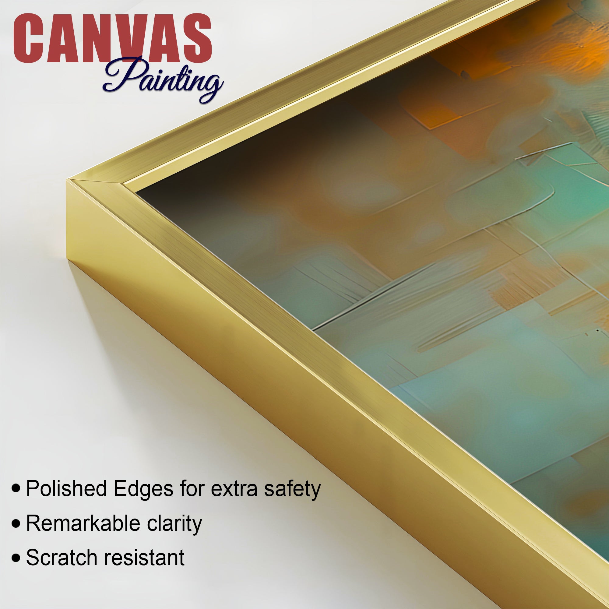 Artistic Buddha Canvas Painting for Decorative Wall Design