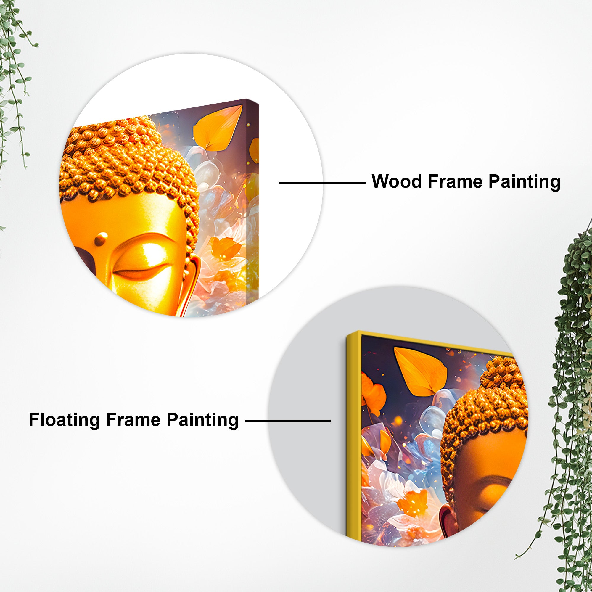 Artistic Buddha Canvas Painting for Luxury Homes