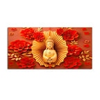 Artistic Buddha Canvas Painting for Premium Wall Decor