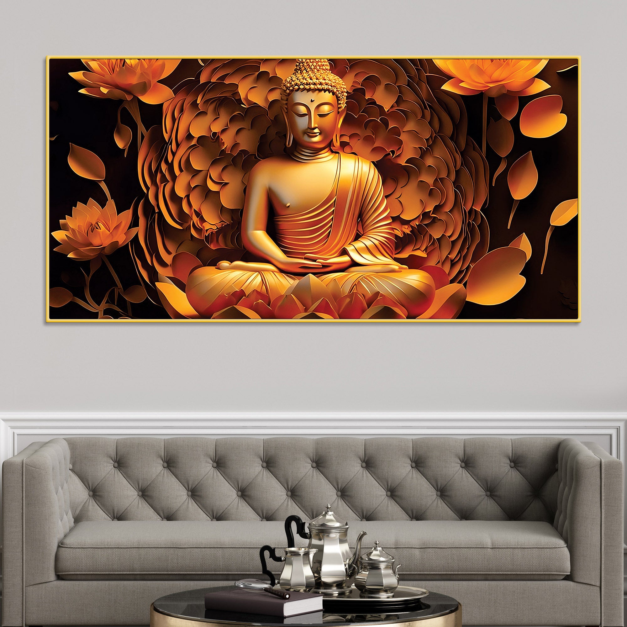 artistic-buddha-painting-for-contemporary-home-decor